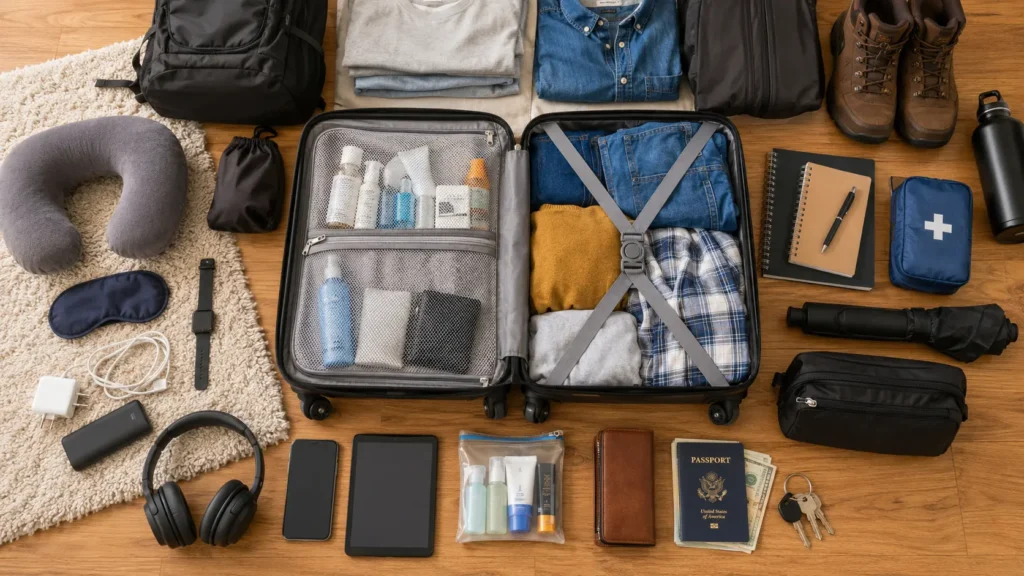 what to pack for a long trip