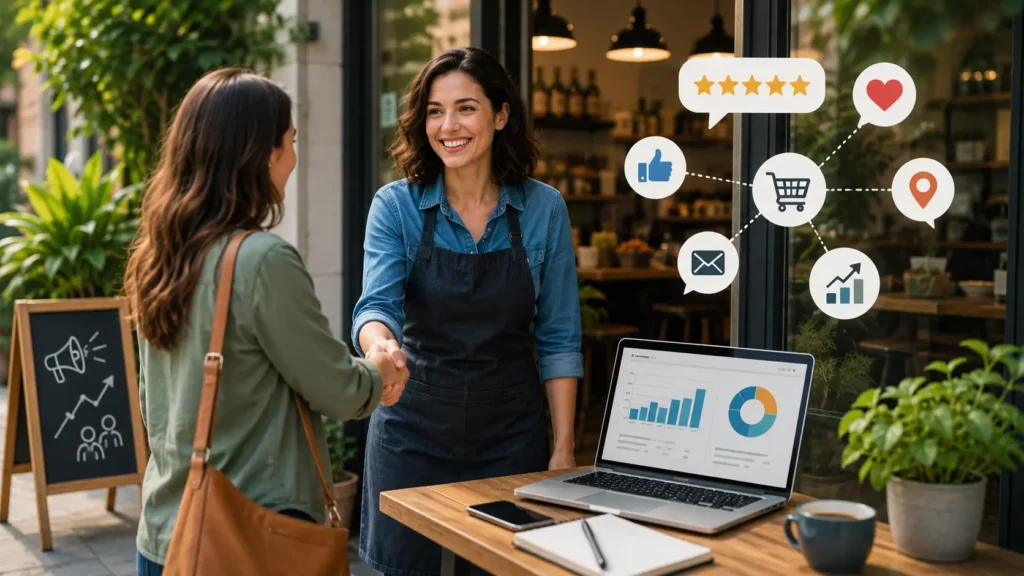 Strategies for a small business get more customers effectively