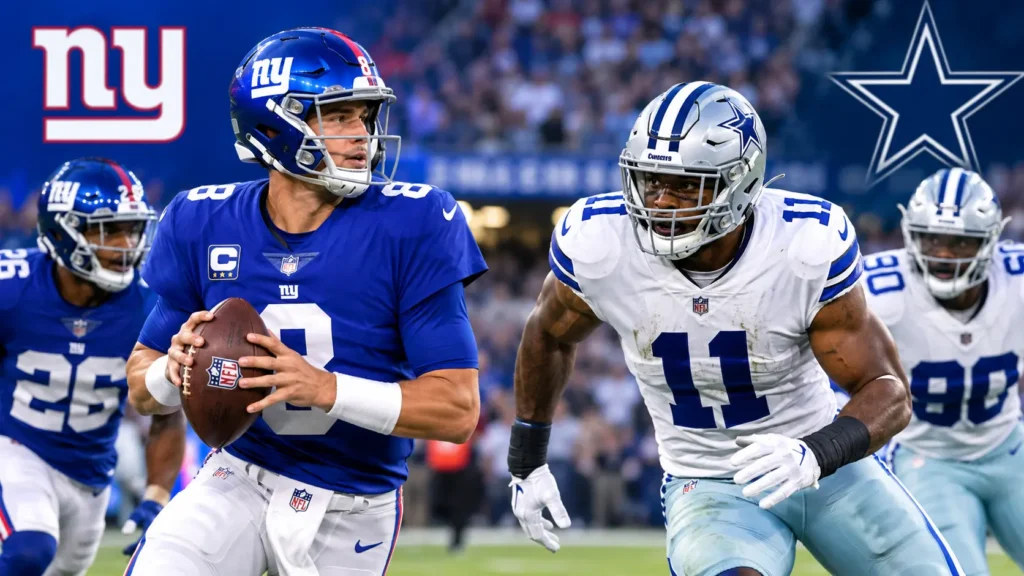 Giants vs Cowboys NFL Game Highlights